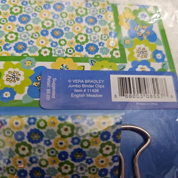 Vera Bradley Binder Clips! - Picture 6 of 6